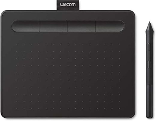 Wacom CTL-4100K-S Intuos - Tableta gráfica con lápiz, software creativo incluido