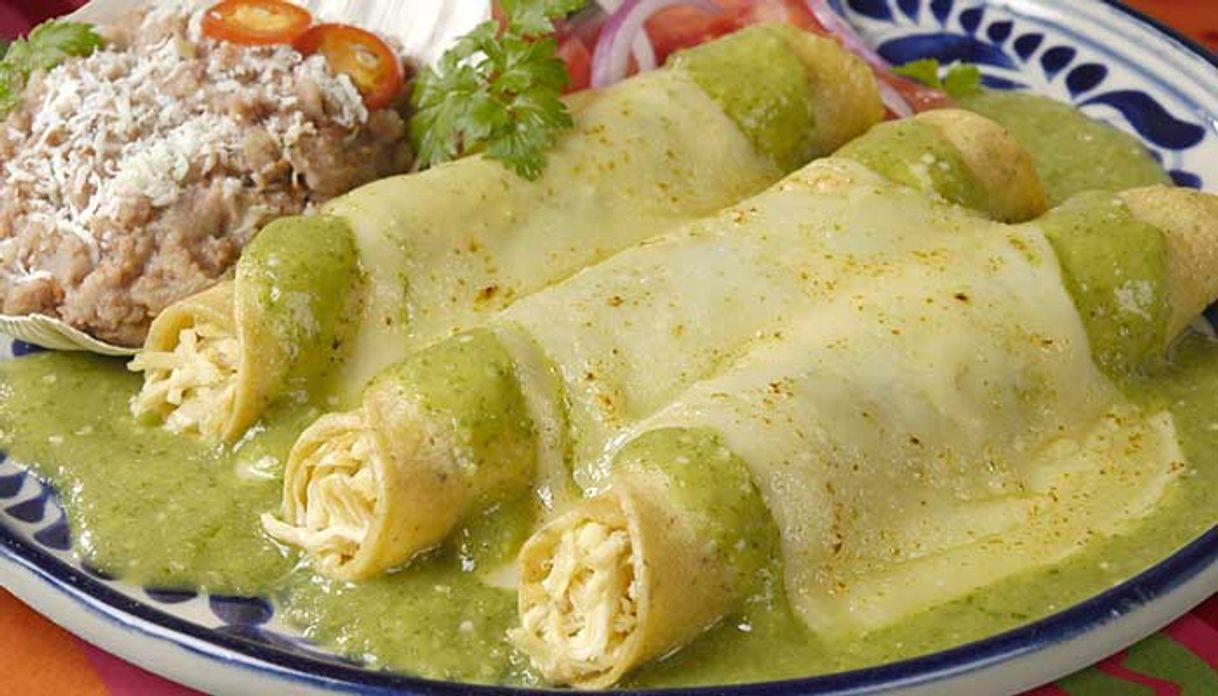 Social Receta de enchiladas suizas