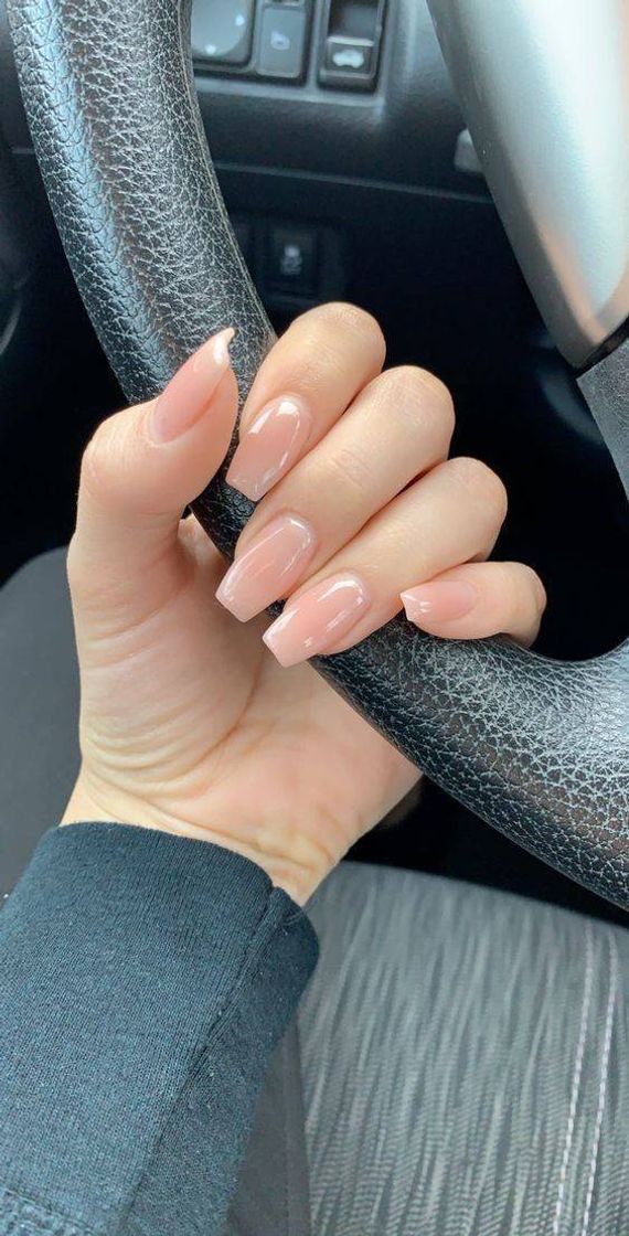 Fashion Neutral Color Nails 