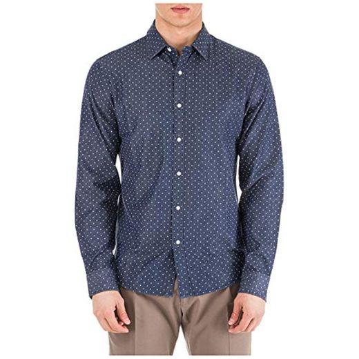 Michael Kors Chambray Camisa con botones para hombre