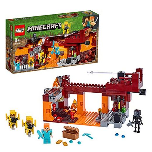 LEGO Minecraft - El Puente del Blaze, Set de construcción inspirado en