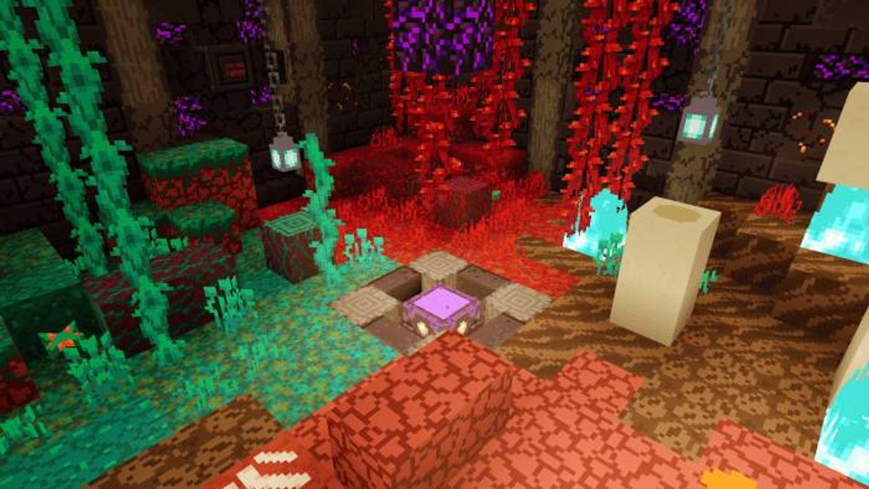 Moda ENCUENTRA EL BOTÓN NETHER UPDATE 1.16