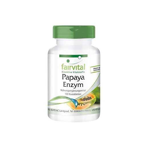 Enzima de Papaya - VEGANA - Papaína