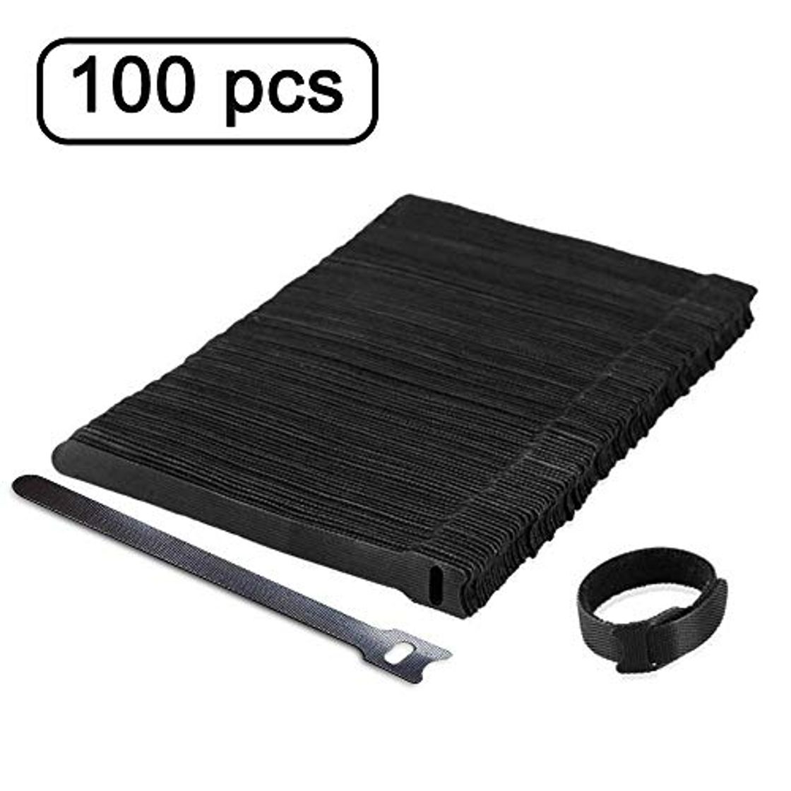 Producto YIXISI 100 Pcs Reutilizables Ataduras Cables