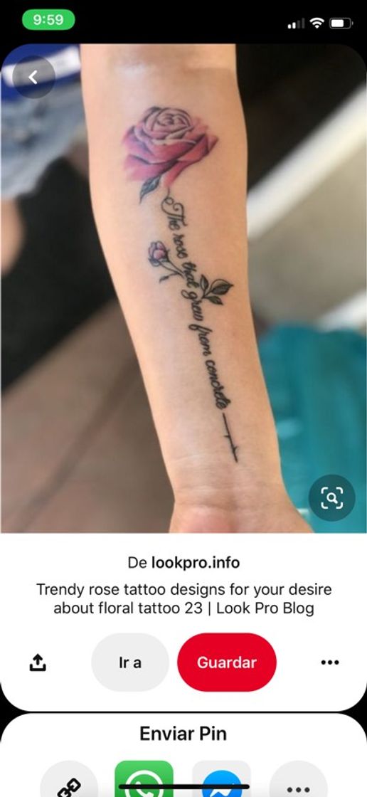 Moda Tatuaje en antebrazo