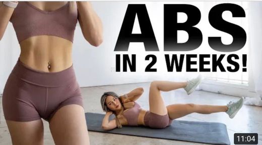 Chloe Ting: 2 weeks abs // Lo considero de nivel intermedio.