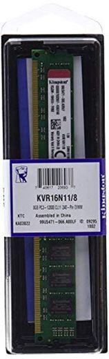 Kingston KVR16N11/8 - Memoria RAM de 8 GB