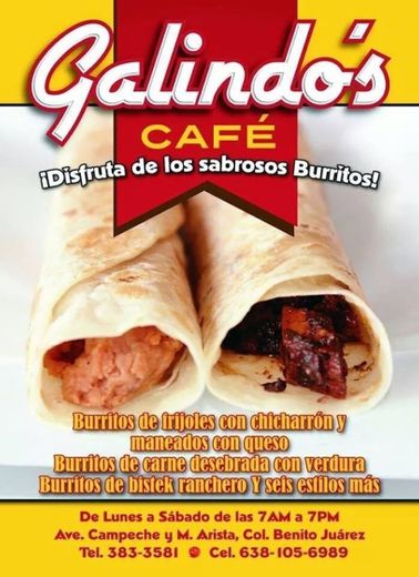 Burritos Galindo's Café