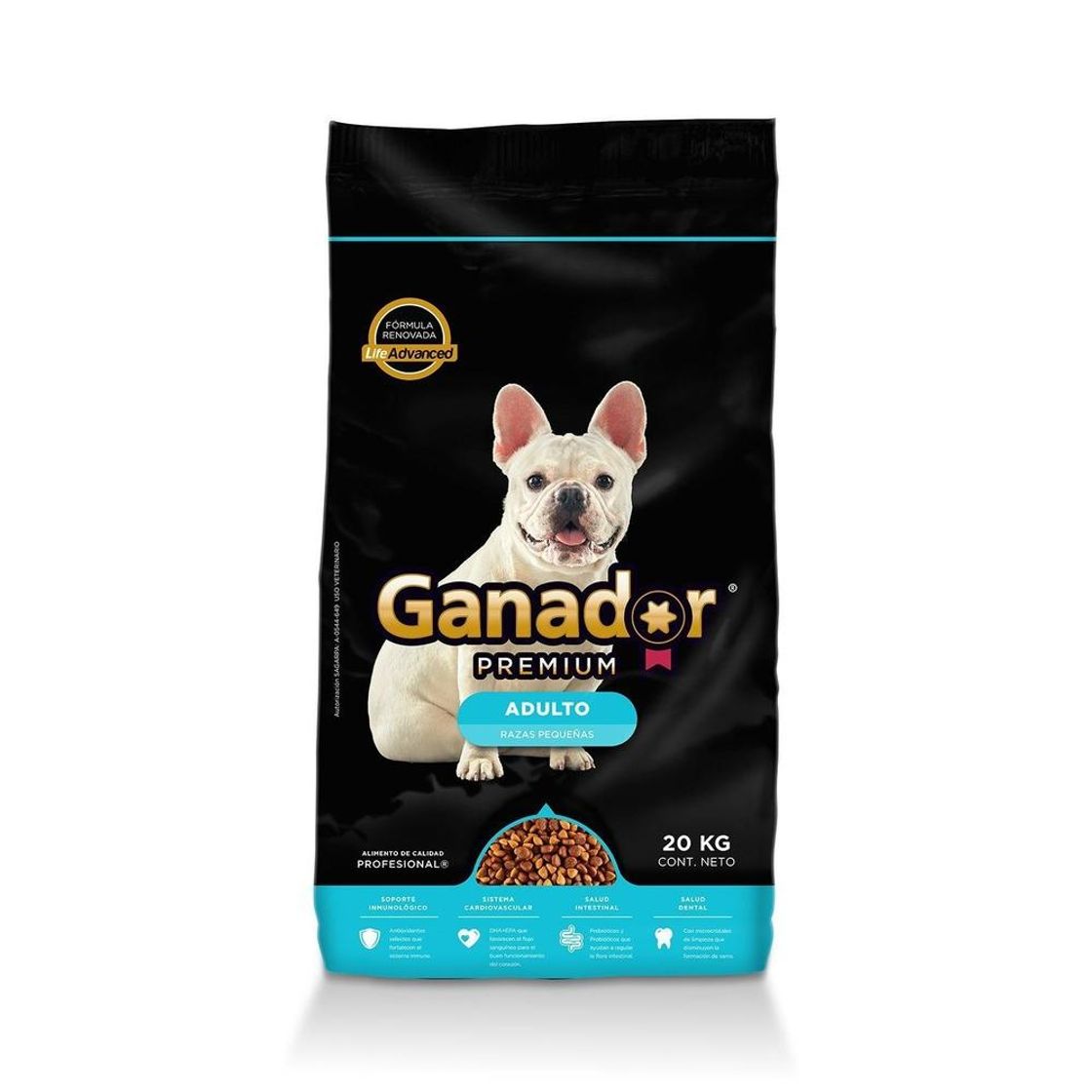 Product Ganador® premium adulto razas pequeñas