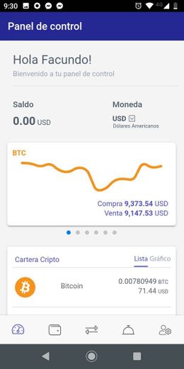 App para compar criptomonedas en pesos SatoshiTango