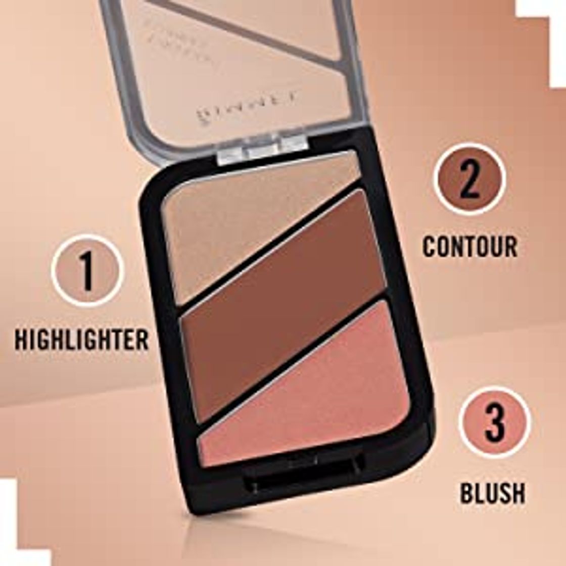 Belleza Rimmel Kate Sculpting Palette Coral Glow