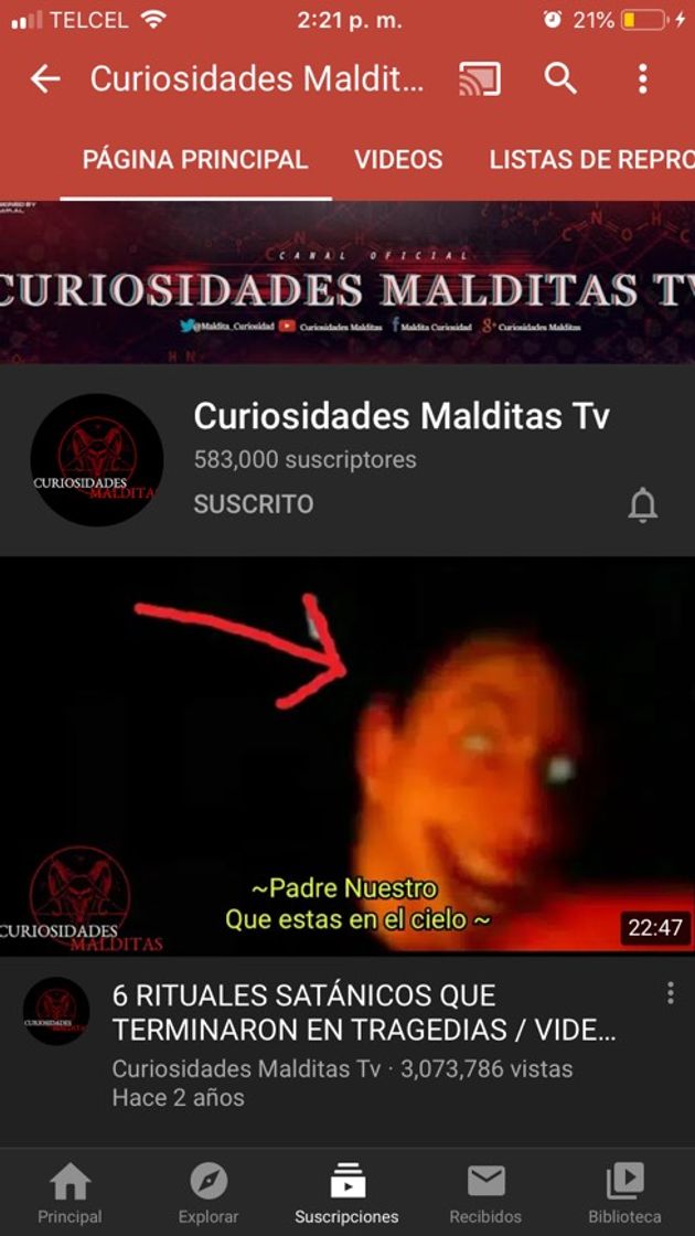 Moda Para los amantes del terror les recomiendo este canal 😱😨😰