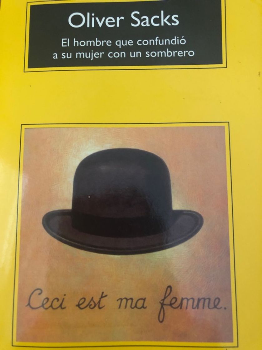 Book El hombre que confundió a su mujer con un sombrero