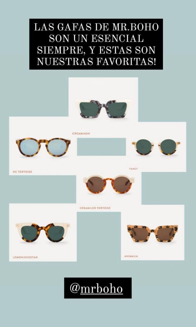 Fashion GAFAS MR.BOHO