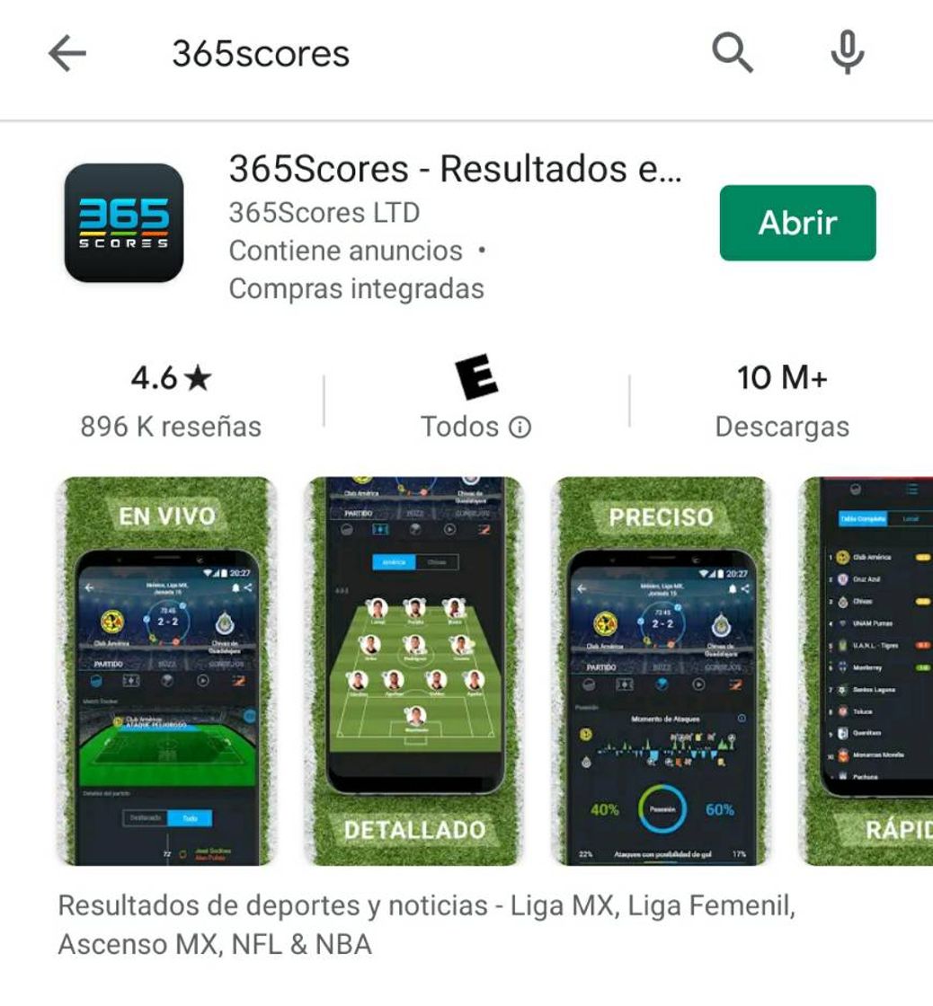 App 365Scores - Live Scores