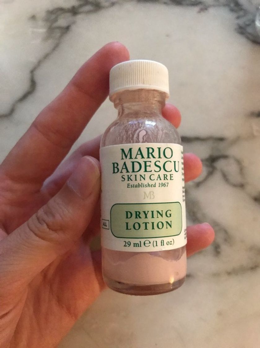 Social Loción para secar granos 