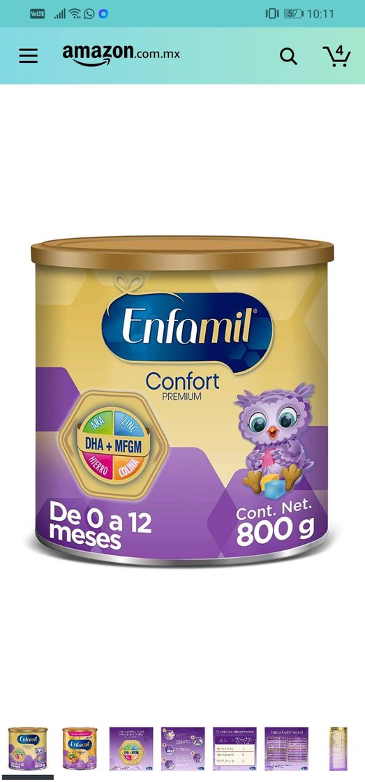 Products Enfamil confort 