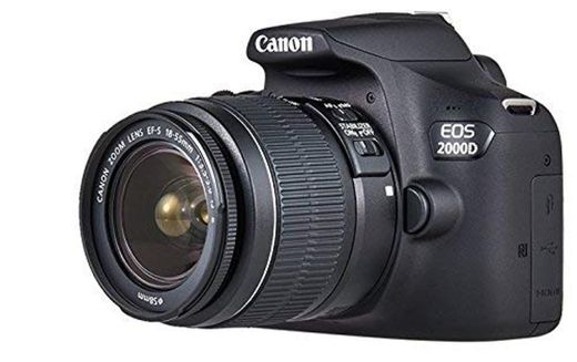 Canon EOS 2000D - Cámara réflex de 24.1 MP