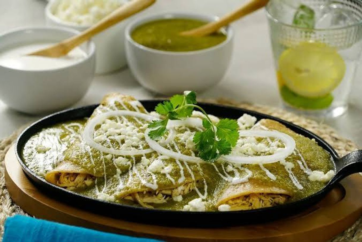 Fashion Enchiladas verdes 