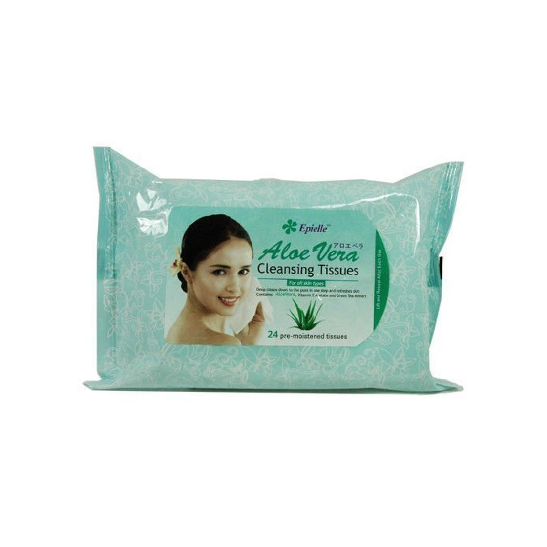 Products Paños de limpieza Epielle prehumedecidos de aloe vera