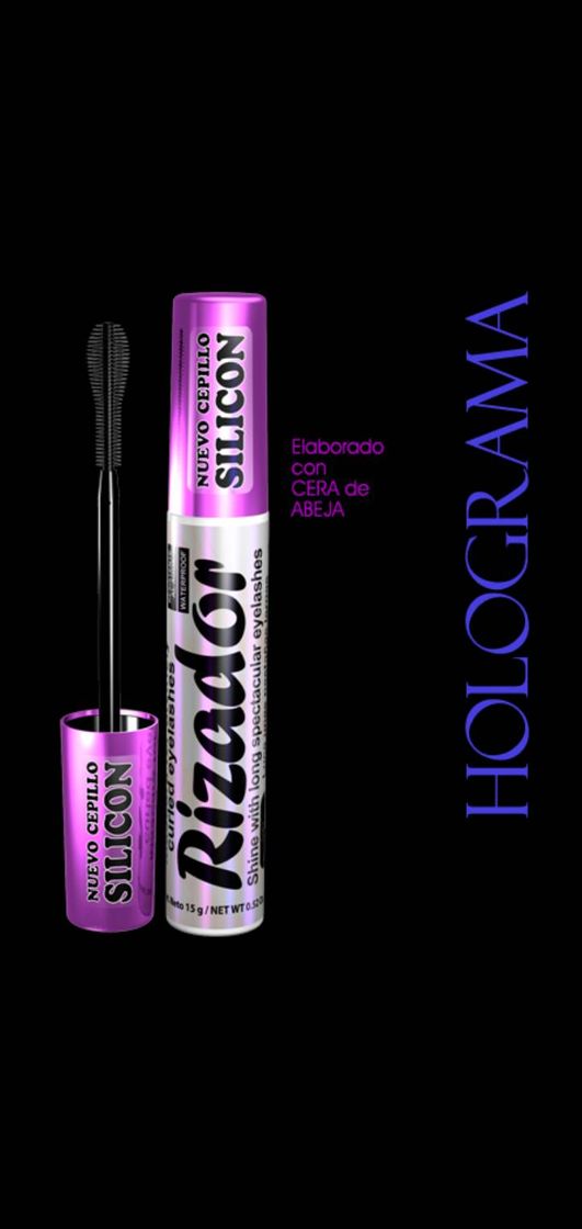 Producto Hollywood Cosmetics mascara de pestañas rizador con kejel