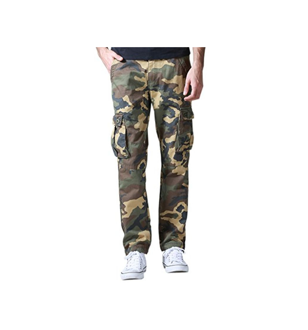 Social Match 6531- Pantalones Cargo para Hombre