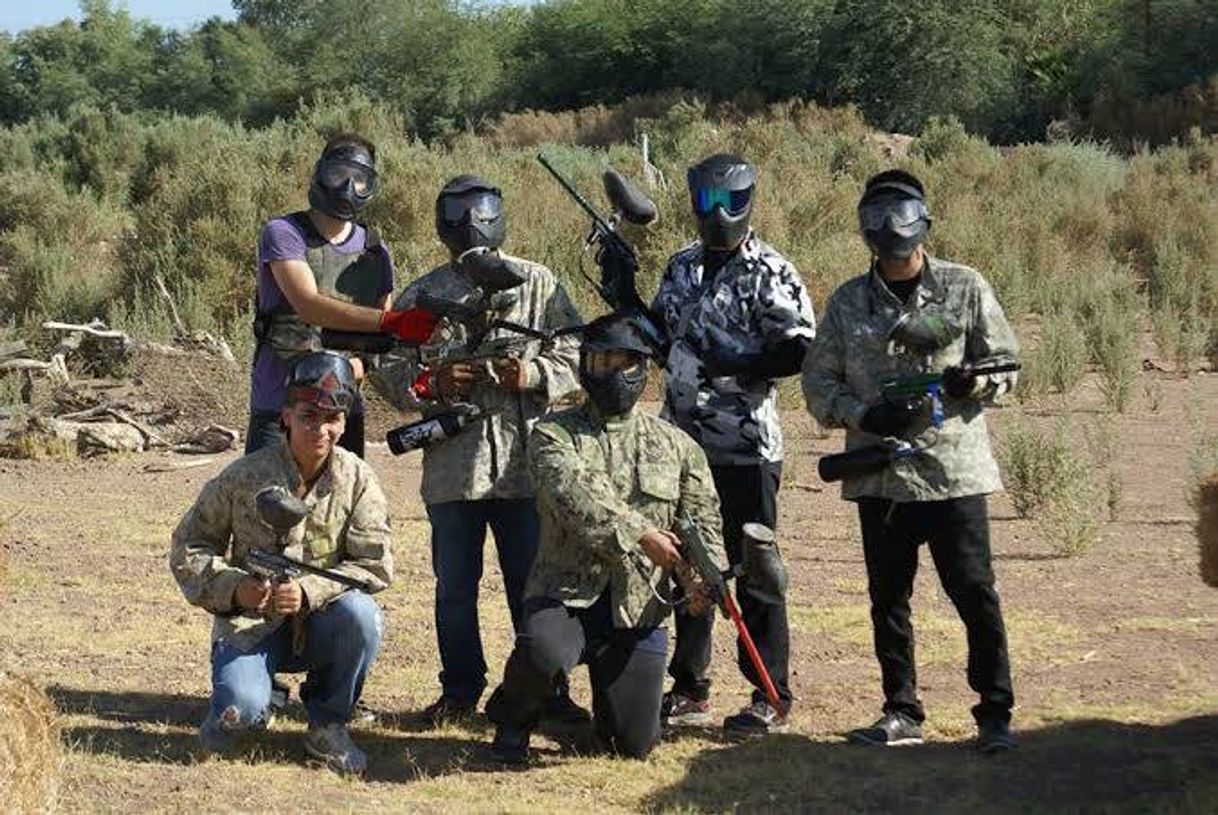 Lugar El Cubil Paintball