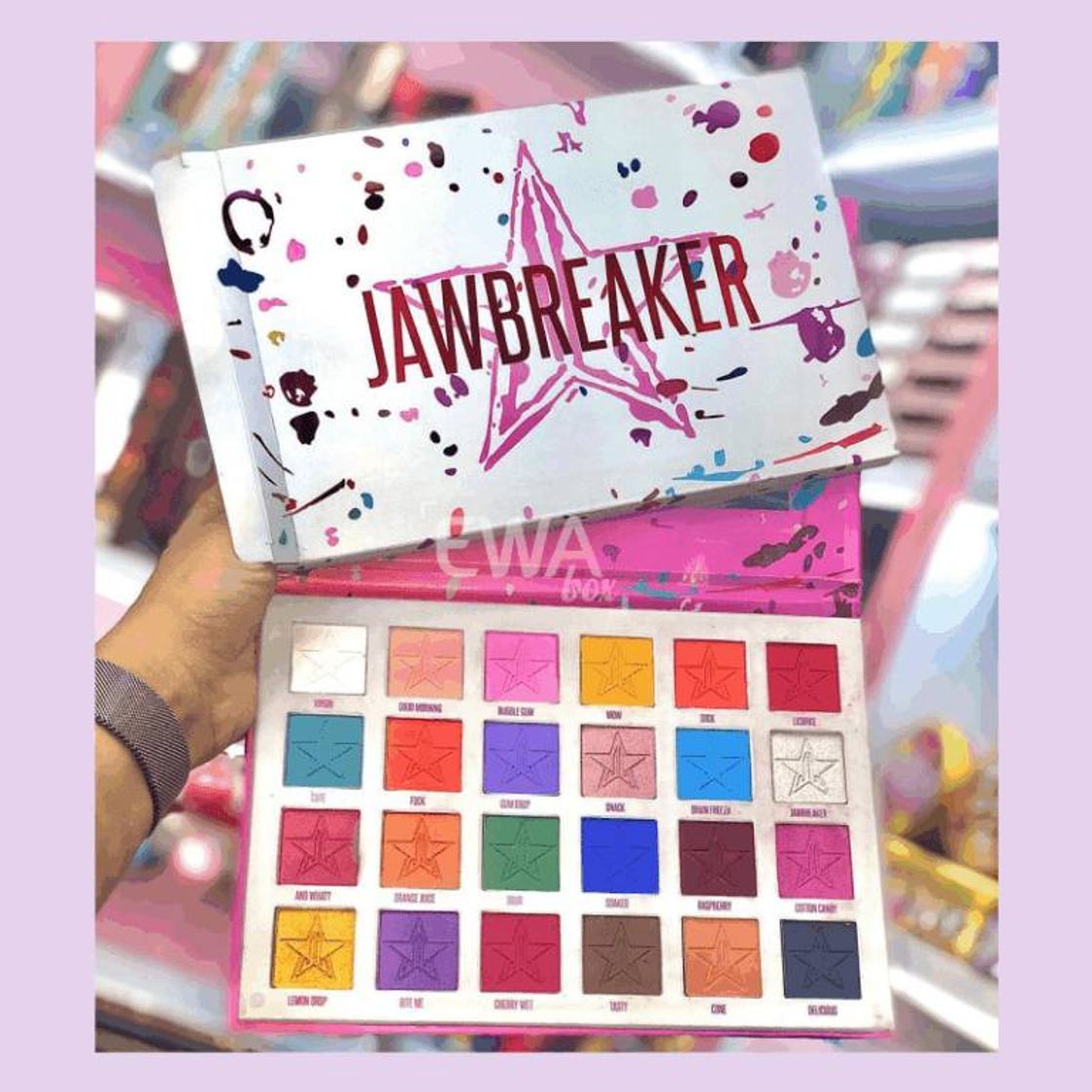 Fashion Paleta de sombras jawbreaker 😍