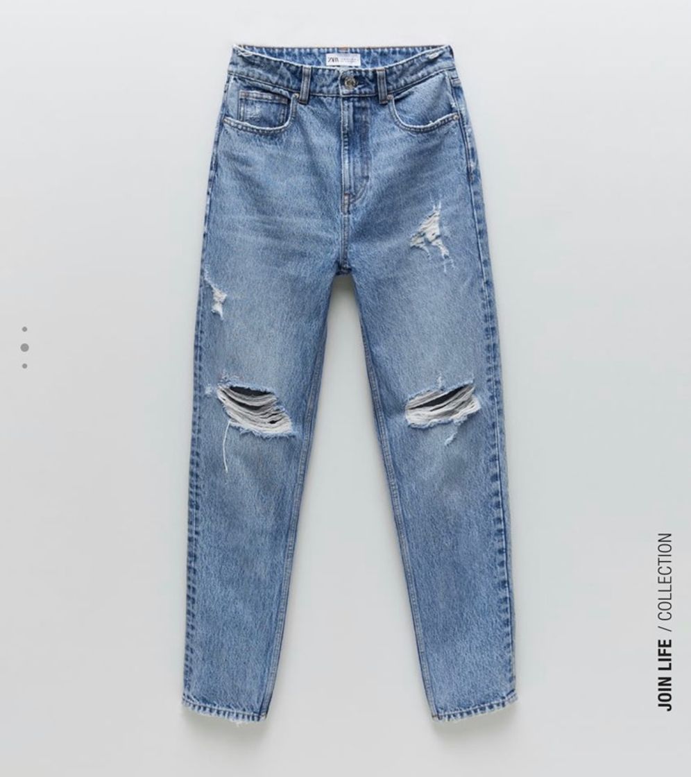 Moda JEANS MOM FIT RASGÕES