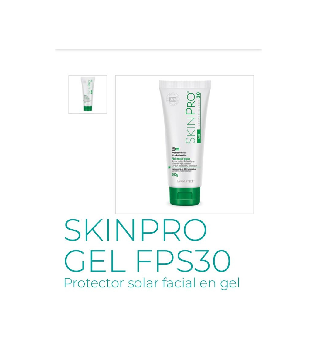 Products SkinPro Crema FPS 30