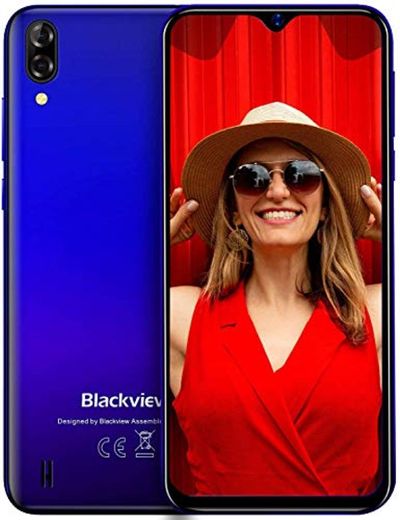 Blackview A60 Moviles 2020, Smartphone Libres (15.7cm) 19.2:9 HD Display, Cámara 13MP+5MP,