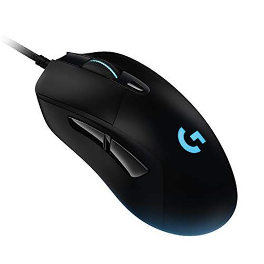 Logitech G403 Lightspeed Ratón Gaming Inalámbrico, Captor Hero 16,000 dpi, Pesos Ajustables,