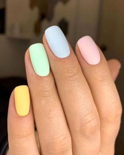 Nails pastel 