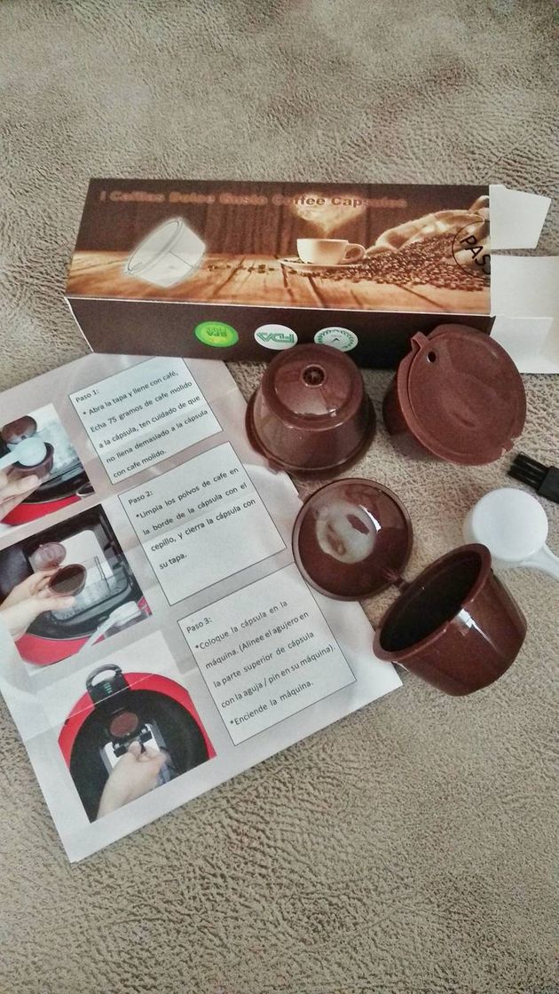 Social Letilio Filtros Cápsulas de Café Reutilizable para Cafetera Dolce ...