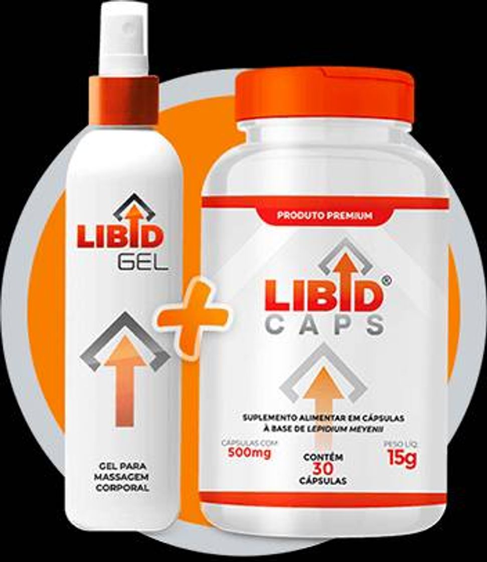 Moda CONHEÇA O NOSSO SUPER COMBOLibid Gel + Libid Caps

