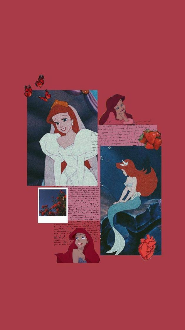 Moda Princesses Ariel aesthetic wallpaper 