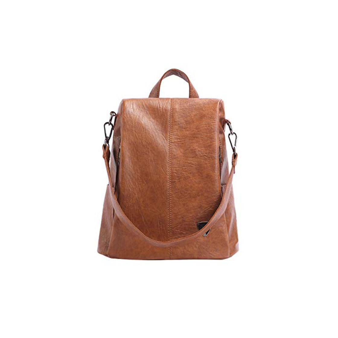 Social Tisdaini Bolsos Mochila Mujer Moda antirrobo Cuero autentico Casual Viaje Escolares Bolsos