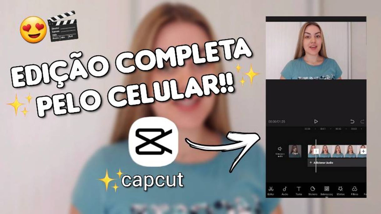 Moda como editar vídeos pelo celular