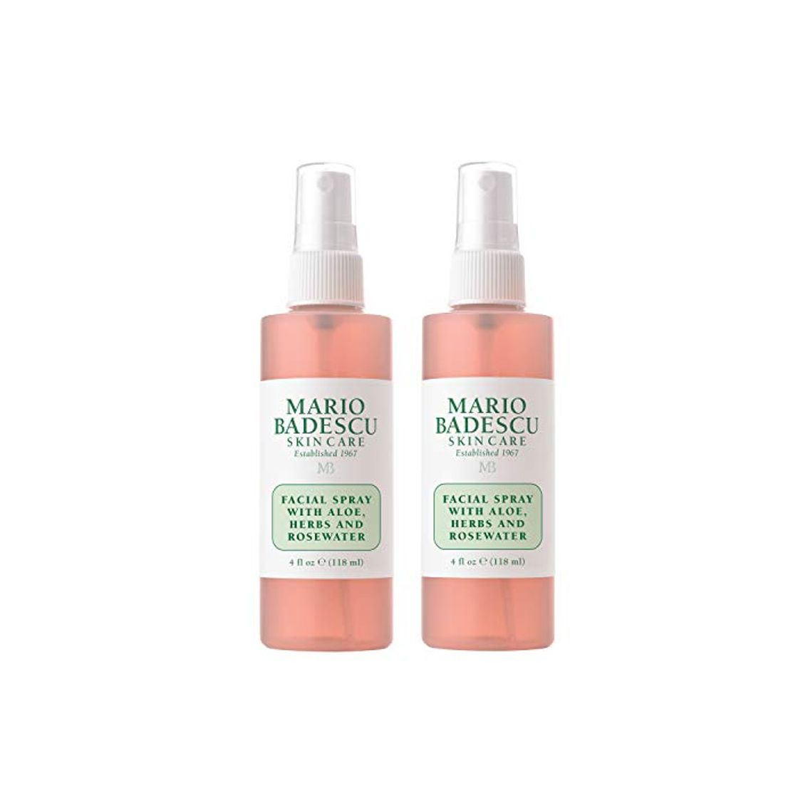 Belleza Mario Badescu Spray facial con hierbas de aloe y agua de rosas