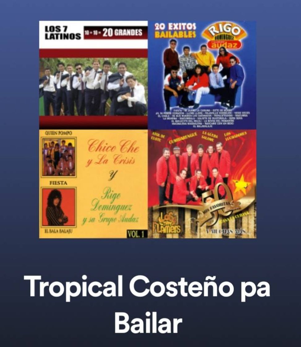 Canciones Puro Tropical Costeño pa Bailar