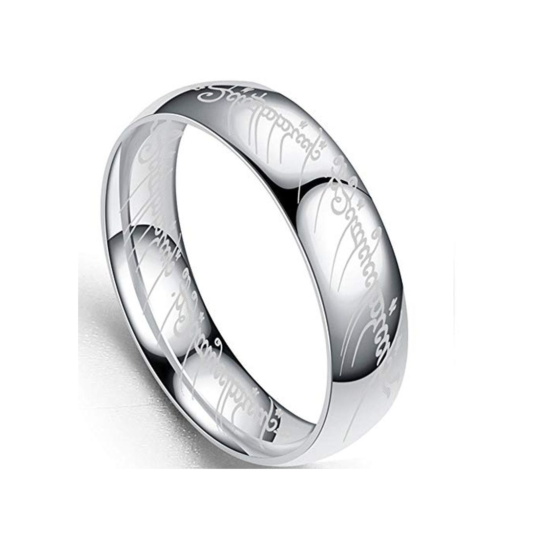 Social WGY Carta Mágica El Señor De Un Anillo Anillo De Acero Inoxidable