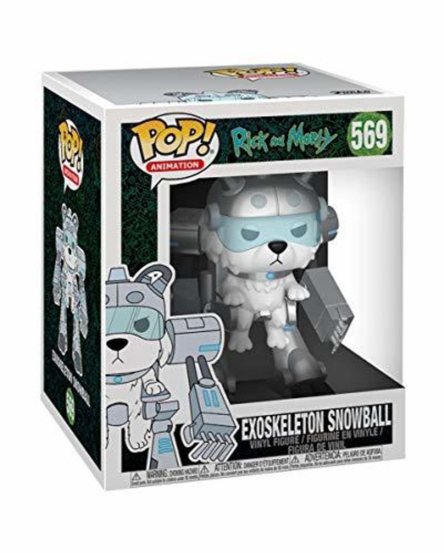 Juegos Horror-Shop Rick Y Morty Exoskeleton Snowball Funko Pop!