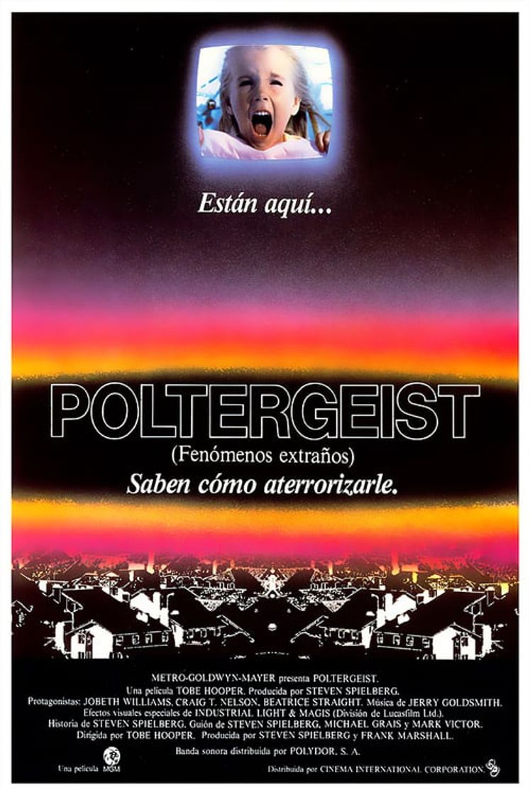 Película Poltergeist (Fenómenos extraños)