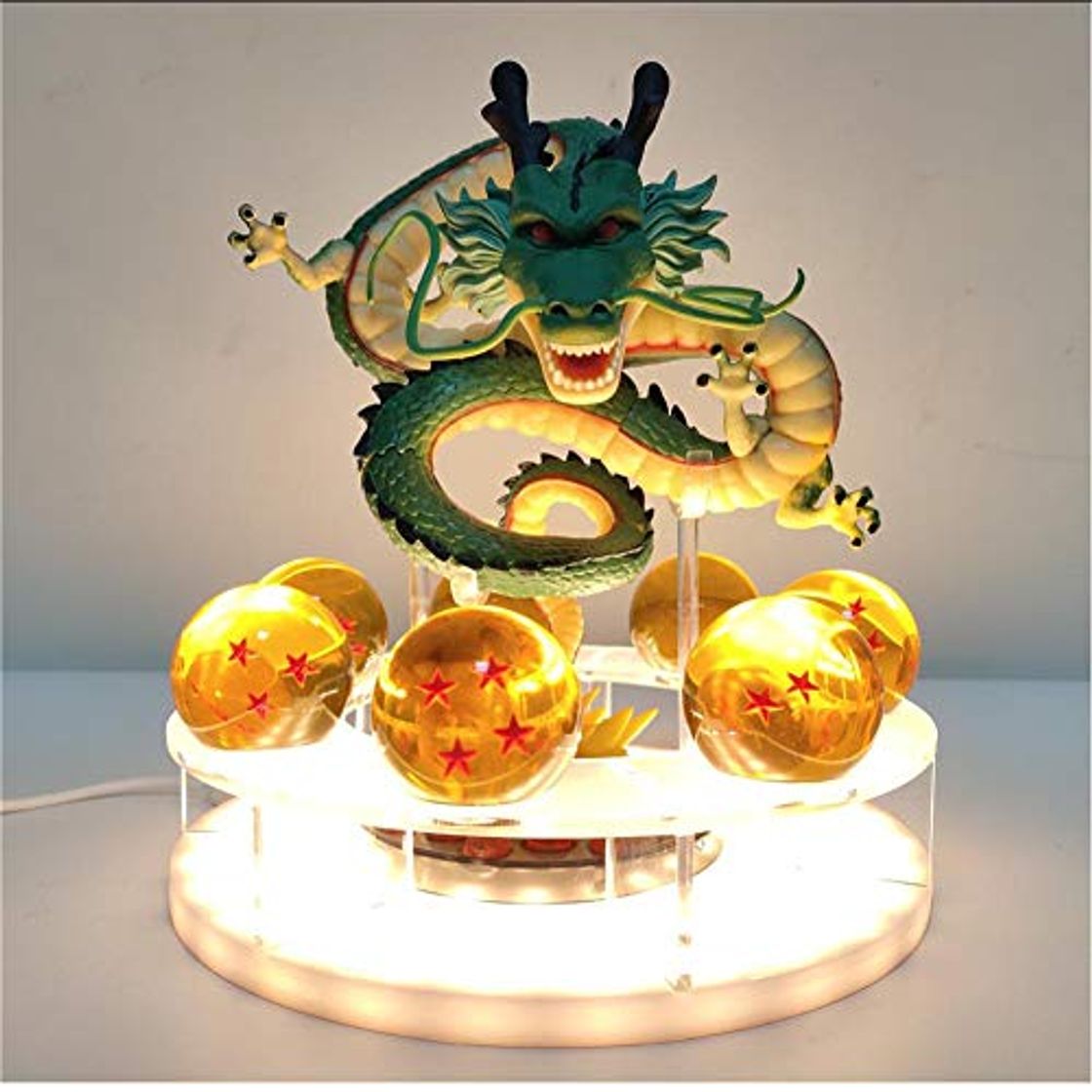 Product Layyyqx Ball Shenron Crystal Ball Led Night Light Dragon Ball Lámpara Usb Power Toys Modelo