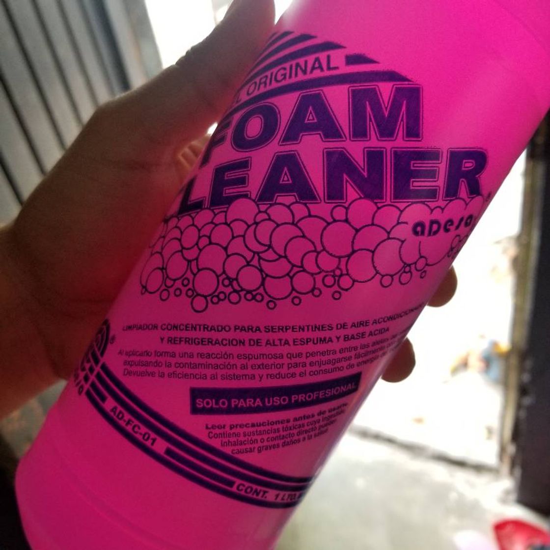 Producto Foam cleaner 