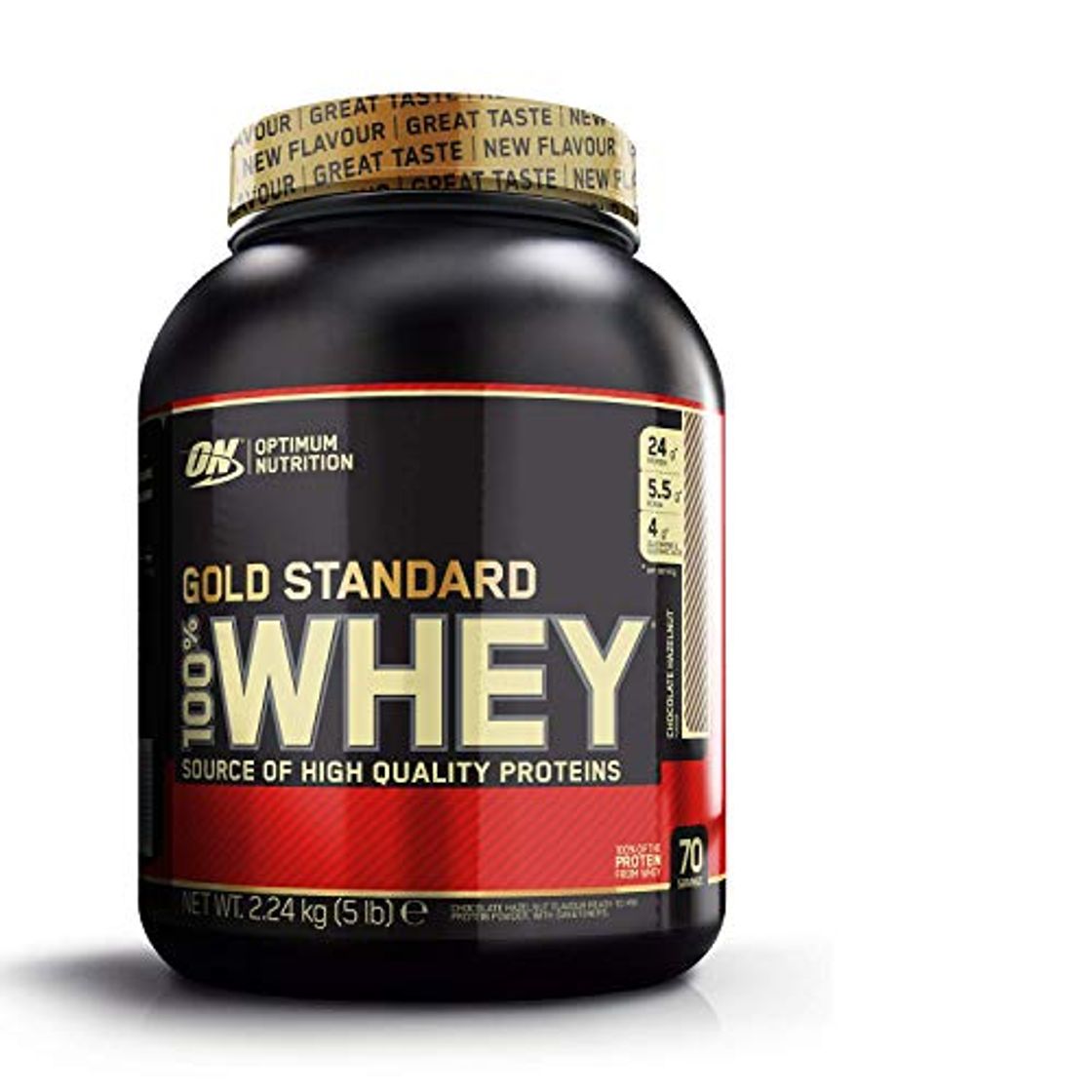 Social Optimum Nutrition ON Gold Standard 100% Whey Proteína en Polvo Suplementos Deportivos