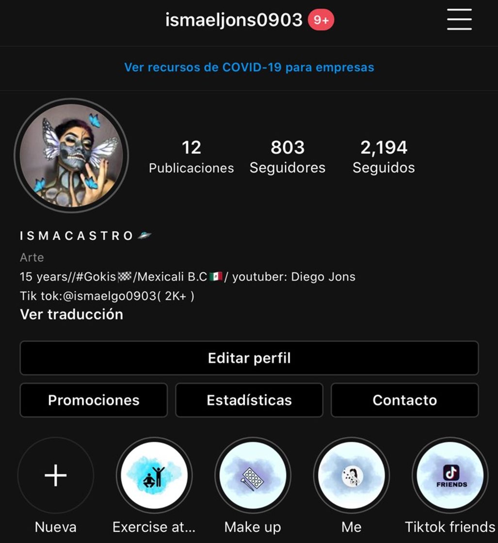 Apps Perfil personal de Instagram