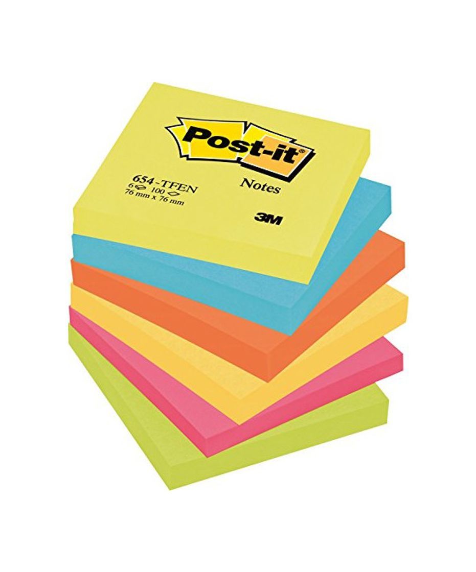 Social Post-it 654-TFEN - Notas autoadhesivas