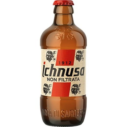 Cerveza Ichnusa Non Filtrata in bottiglia 24x33cl