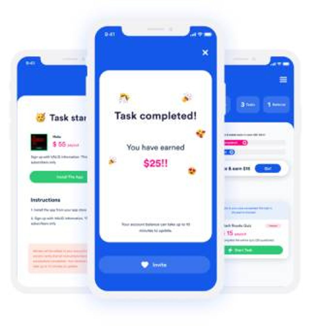 Moda App de encuestas y tareas fáciles para generar dinero